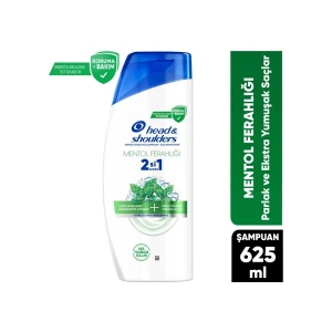 Head & Shoulders Mentol Ferahlığı 2si1 Arada Kepeğe Karşı Etkili Şampuan 625 ML