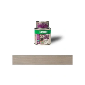 Hemel 15748 Wood Oil 2c Ahşap Için Doğal Yağ 300ML Light Grey
