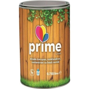 Hemel Prime Su Bazlı Vernik Beyaz 0,75 Litre