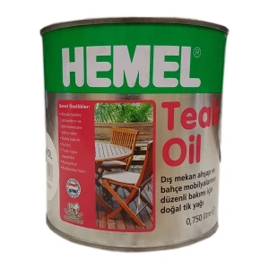 Hemel Teak Oil 1. Sınıf Tik Yağı 0,75 Litre