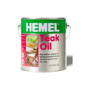 Hemel Teak Oil Tik Yağı 5 Lt