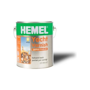 Hemel Yat Verniği Parlak Şeffaf 2,5 Lt