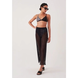 Herita Siyah File Plaj Pantalonu