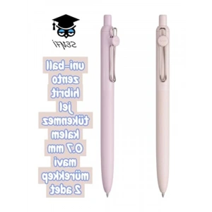 Hibrit Jel Tükenmez Kalem, 0.7 mm, Mavi Mürekkep, 2 Adet