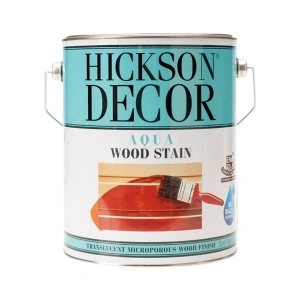 Hickson Decor Ultra Aqua Wood Stain Dış Cephe Ahşap Boyası 5 Lt Akajou