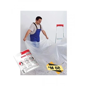 Hışır Örtü Boyacı Naylonu, Eşya Zemin Koruma 50 m²