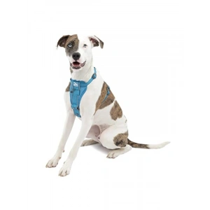 Hızlı Kilitli Köpek Koşum Takımı - Mavi, Orta Boy