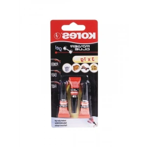 Hızlı Kuruyan Şeffaf Jel Yapıştırıcı - 3x1 Gram