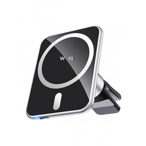 hobimtek HP-A07 15W Kablosuz Şarj Araba Telefon Tutucu Ayarlanabilir Havalandırma Için Magsafe Yüksek Kalite Tutucu Premium