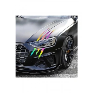 Hologram Pençe Araba Araç Oto Sticker Etiket Folyo
