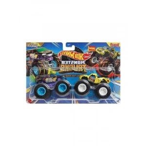 Hot Wheels 1:64 Monster Trucks İkili Araba Seti