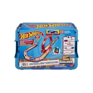 Hot Wheels Alev Temalı Akrobasi Seti HMC04 16 Yol Yapım Parçası ve 1 Oyuncak Araba