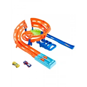 Hot Wheels İkili Yarış ve Akrobasi Pisti, Kolay Saklama İmkanlı