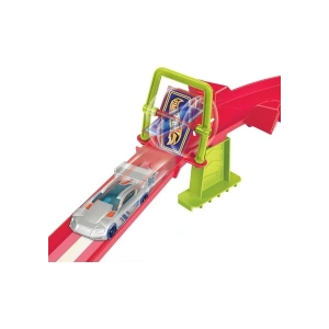 Hot Wheels Neon Yarışlar Çoklu Yarış Heyecanı Pist Seti 5-7 Yaş İçin Motorlu İticili