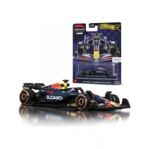 Hot Wheels Ölçek 1:64 Premium Formula 1 Koleksiyon Oyuncak Yarış Arabası Gerçek Lastikler ve Metal/Metal Gövde ve Şasi (stiller değişebilir), JBM12