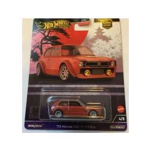 Hot Wheels Premium Japan Historic 4 - 73 Honda Civic Custom