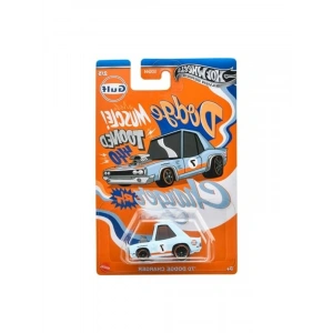 Hot Wheels Silver Series Tooned Gulf Racing - 70 Dodge Charger JCB63