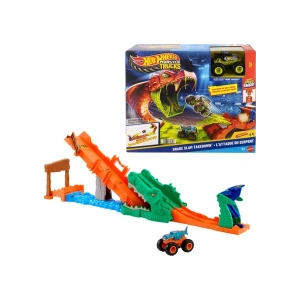Hot Wheels®monster Trucks Timsahı Devir Oyun Seti JJN45