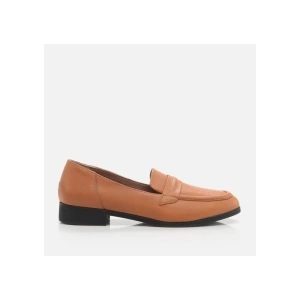 Hotiç 01AYH274640A370 Hakiki Deri Taba Kadın Loafer