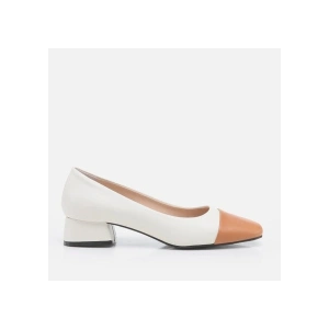 Hotiç 01AYH274730A313 Hakiki Deri Bej Kadın Loafer