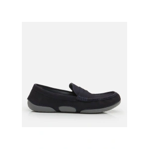 Hotiç 02AYH265230A680 Hakiki Deri Lacivert Erkek Loafer