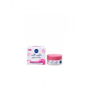 Hyaluron ve Gül Suyu İçeren Nemlendirici Yüz Kremi, 50 ml