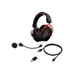 HyperX Cloud Alpha Kırmızı Siyah Kablosuz Oyuncu Kulaklığı 4P5D4AA