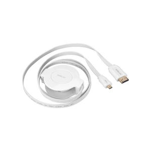 Hytech HY-W295 Micro HDMI M/m 1.3m Altın Uçlu 24K 1.4 Ver. 3D Makaralı Kablo
