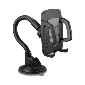 Hytech HY-XH20 Vantuz + Braketi 360 Derece Siyah/Gri Telefon Tutucu