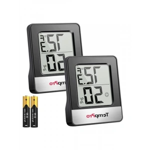 İç Mekan için 2 Parça Dijital Higrometre ve Termometre