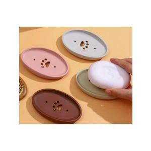 İki İşlevli Silikon Sabunluk ve Fırça Seti