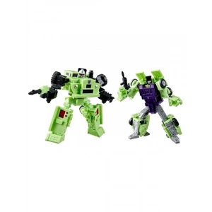 İkili Aksiyon Figürü - Constructicon Long Haul & Hook
