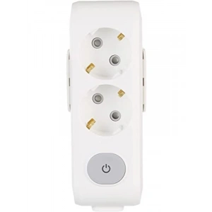 İkili Anahtarlı Topraklı Priz - Çocuk Koruma Özellikli