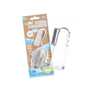 İkili Doğal Silikon Parmak Fırça