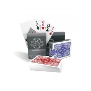 İkili Paket Jumbo Endeksli Plastik Poker Kartları - Su Geçirmez