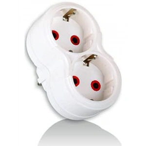 İkili Priz Çoğaltıcı, 2li Topraklı Papatya Golyat Modeli