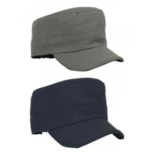 İkili Set Şapka, Siyah ve Haki Renk, Unisex Tasarım