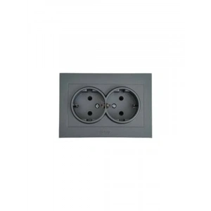 İkili Topraklı Priz, Modern Tasarım ve Kullanım Kolaylığı ile