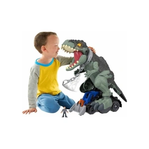 Imaginext Jurassic World Gürleyen Dev Dinozor Oyuncağı, Işık, Ses ve Aksiyon Dolu 40 Cm Boyunda, 3 Yaş ve Üzeri Gwt22