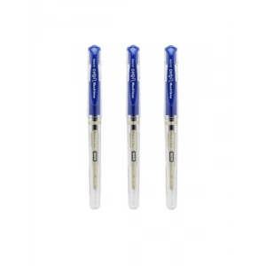 Imza Kalemi - 1.0 mm Uç, Mavi - 3 Adet