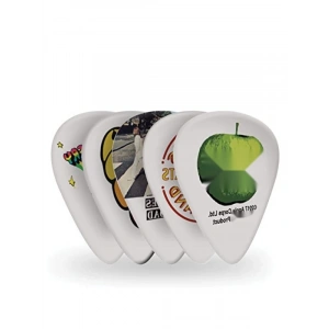 İnce Kalınlıkta Beatles Temalı Selüloit Gitar Peni Seti