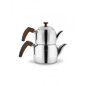 İndüksiyon Tabanlı Mini Çaydanlık Takımı - 0,85-1,25 LT