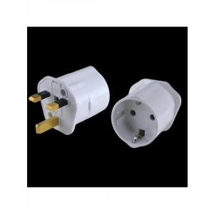 İngiliz Erkek Fişli Seyahat Adaptörü, Priz Dönüştürücü