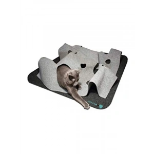 İnteraktif Kedi Tepeleri Oyun Alanı ve Saklanma Tüneli