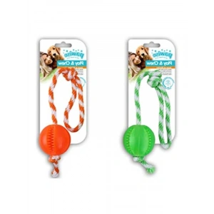 İpli Top Kemirme Oyuncağı, 40 cm