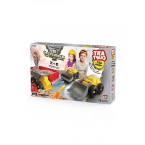 İş Makineleri Temalı 750 gr Kum Seti