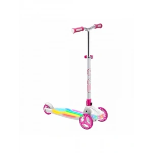 Işıklı 3 Tekerlekli Katlanabilir Scooter, Renkli ve Eğlenceli Tasarım