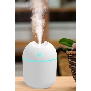 Işıklı Hava Nemlendirici - Pembe