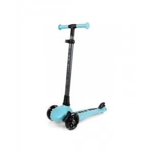 Işıklı Tekerlekli Katlanabilir Scooter, Turkuaz Renk
