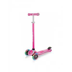 Işıklı Tekerlekli Scooter, 4 Kademeli T-Bar ile